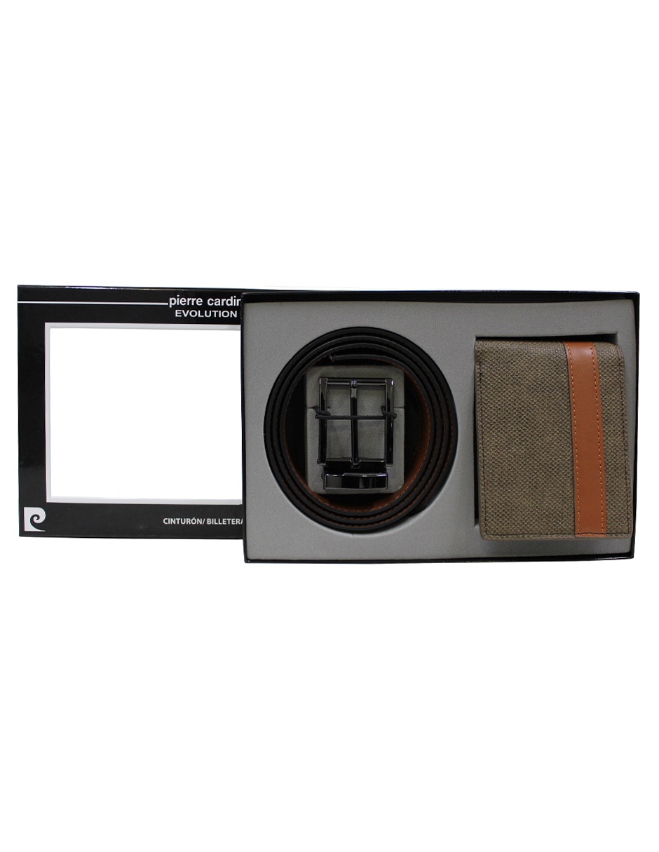 Set cinturón - cartera para hombre
