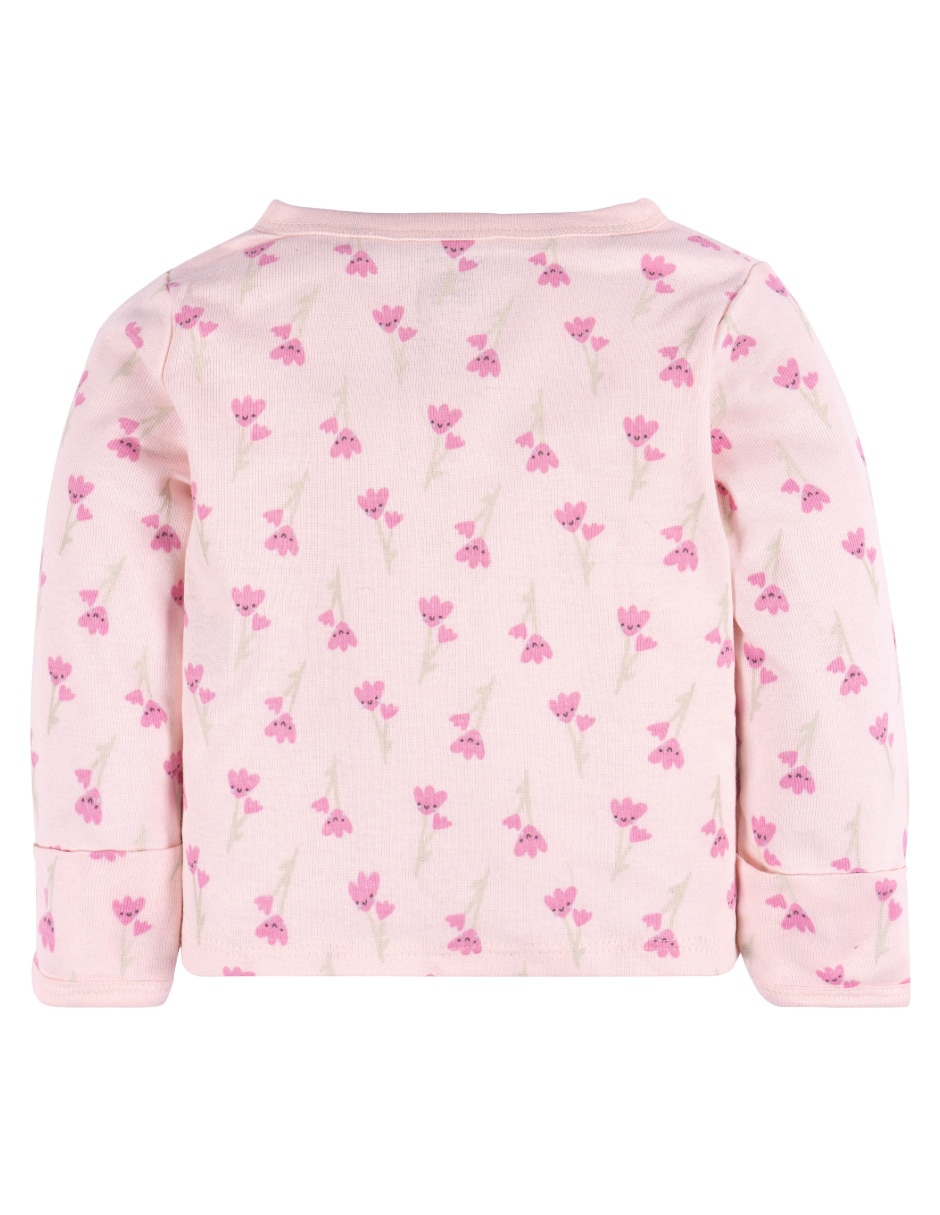 Conjunto de algodón para bebé niña 3 piezas
