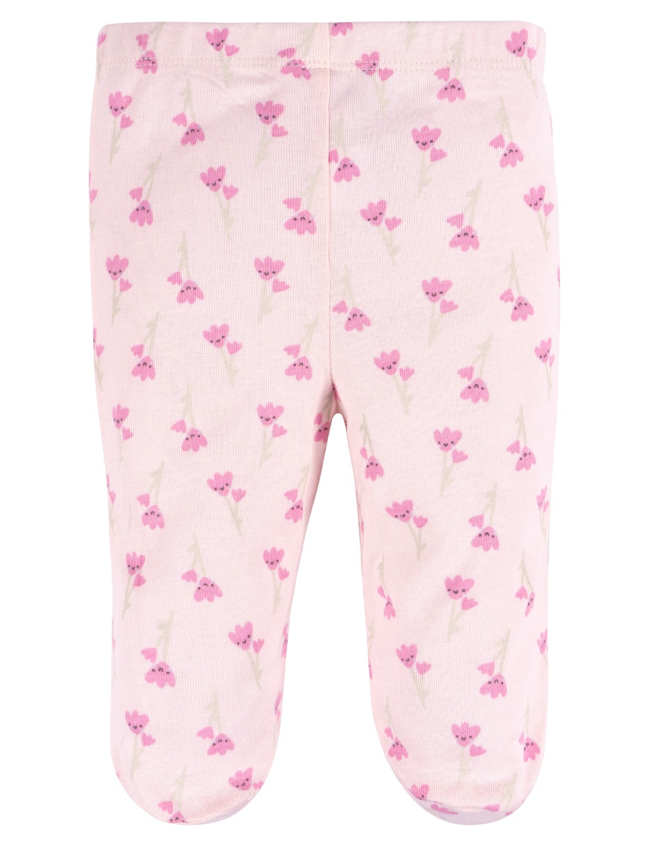 Conjunto de algodón para bebé niña 3 piezas