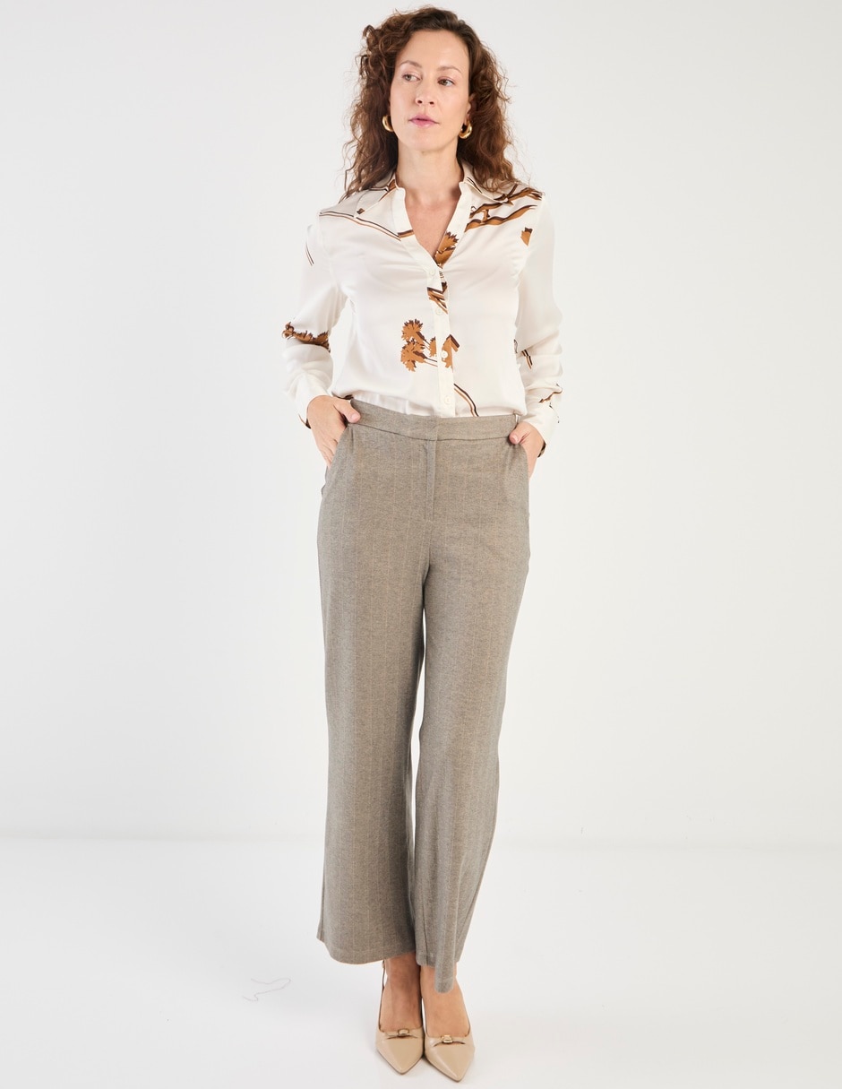 Blusa Liz& manga larga para mujer 7
