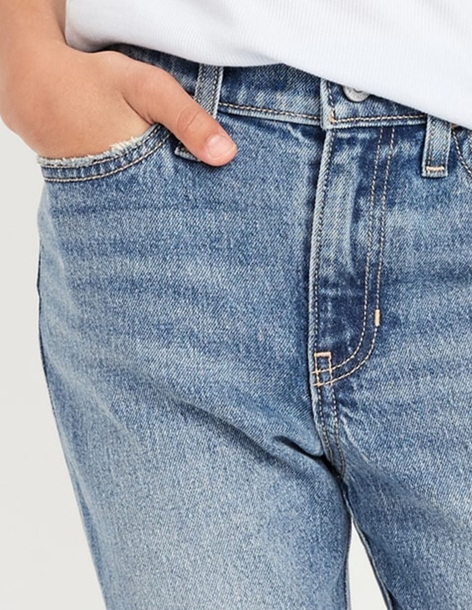 Jeans campana Old Navy 767112-000 lavado claro para niña