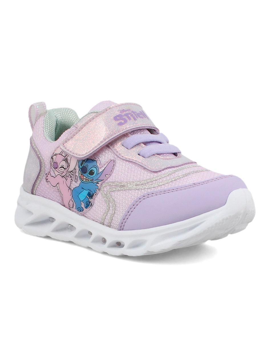 Tenis con luz para niña Stitch y Ángel Tenis con luz para niña Stitch y Ángel