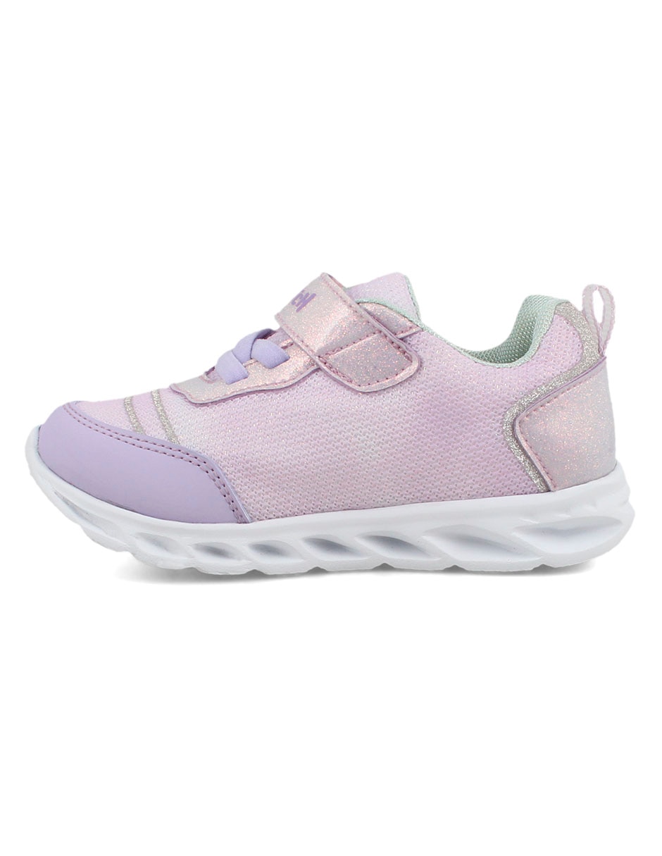 Tenis con luz para niña Stitch y Ángel 4