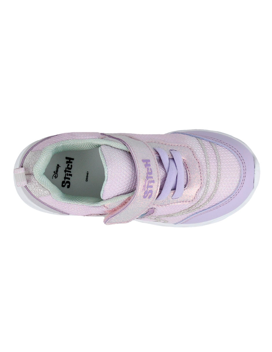Tenis con luz para niña Stitch y Ángel 5