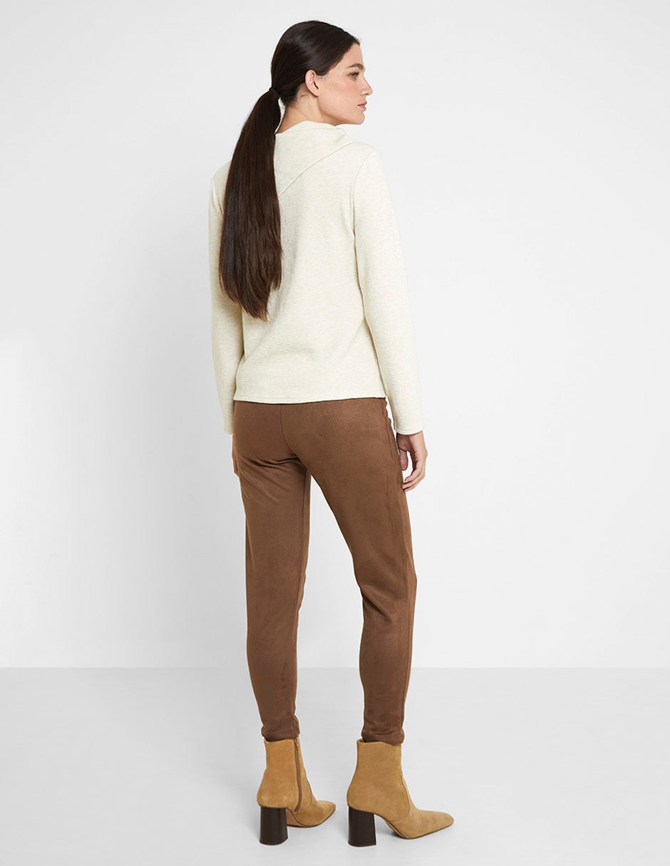 Legging a la cintura con elástico para mujer 4