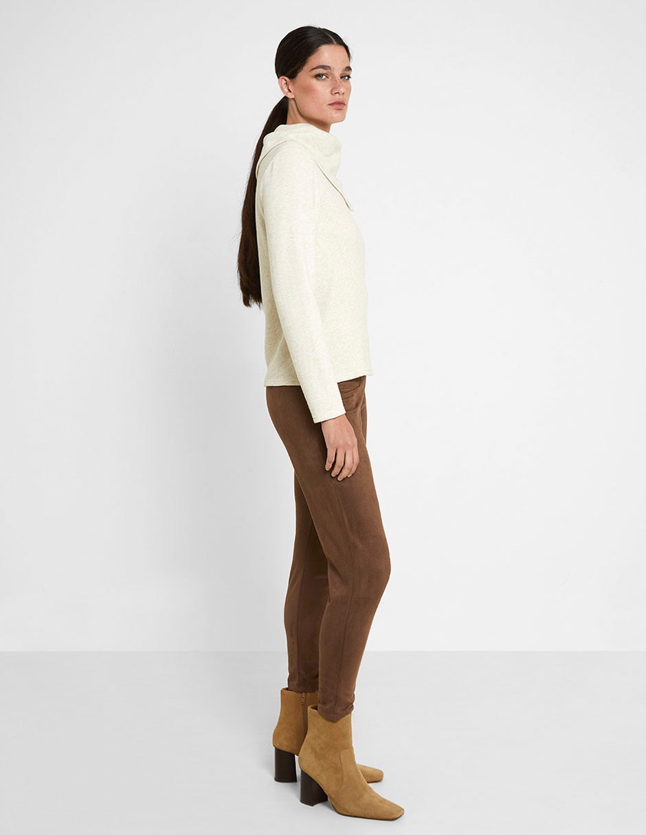 Legging a la cintura con elástico para mujer 3