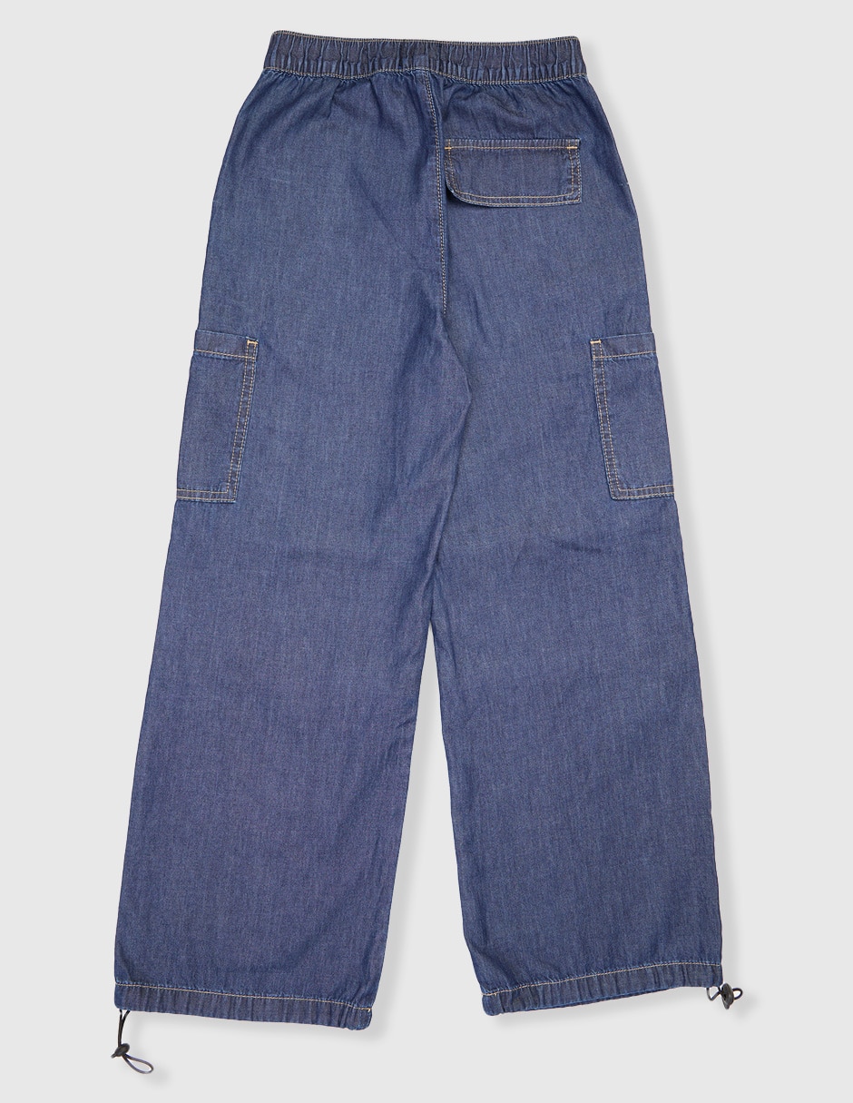 Jeans straight Weekend lavado medio para niña