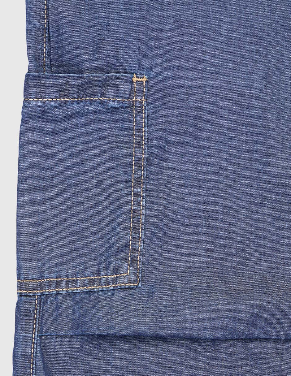 Jeans straight Weekend lavado medio para niña