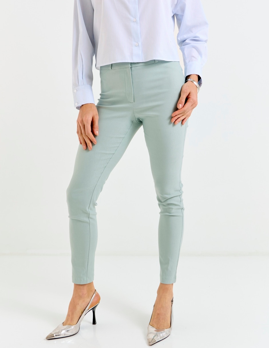 Pantalón chino skinny para mujer Pantalón chino skinny para mujer