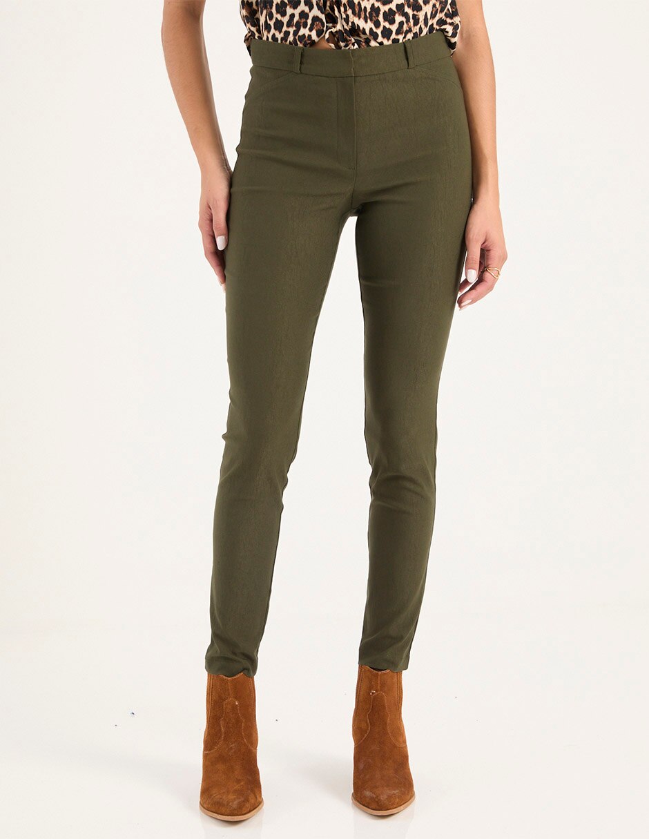 Pantalón chino skinny para mujer Pantalón chino skinny para mujer