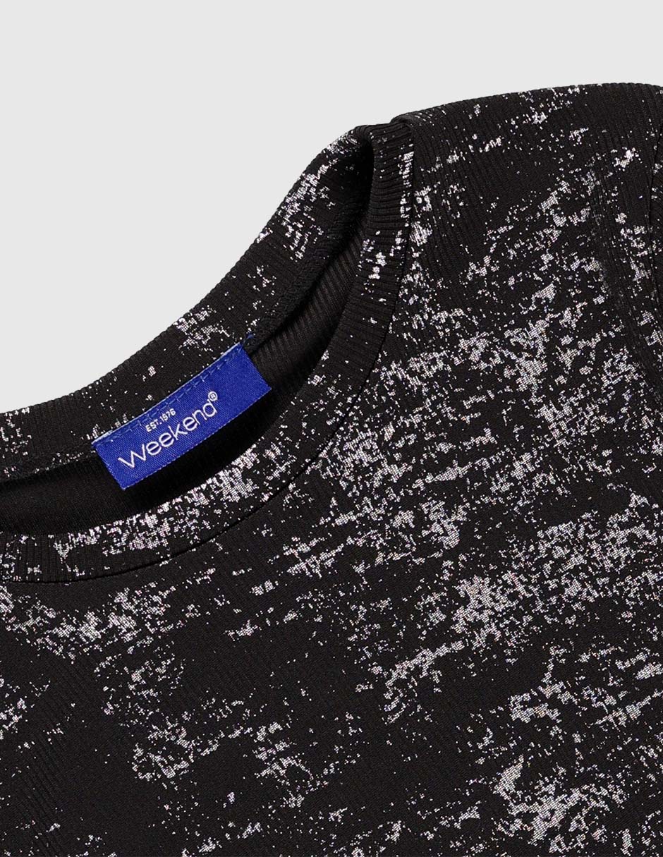 Playera Weekend manga corta para niño