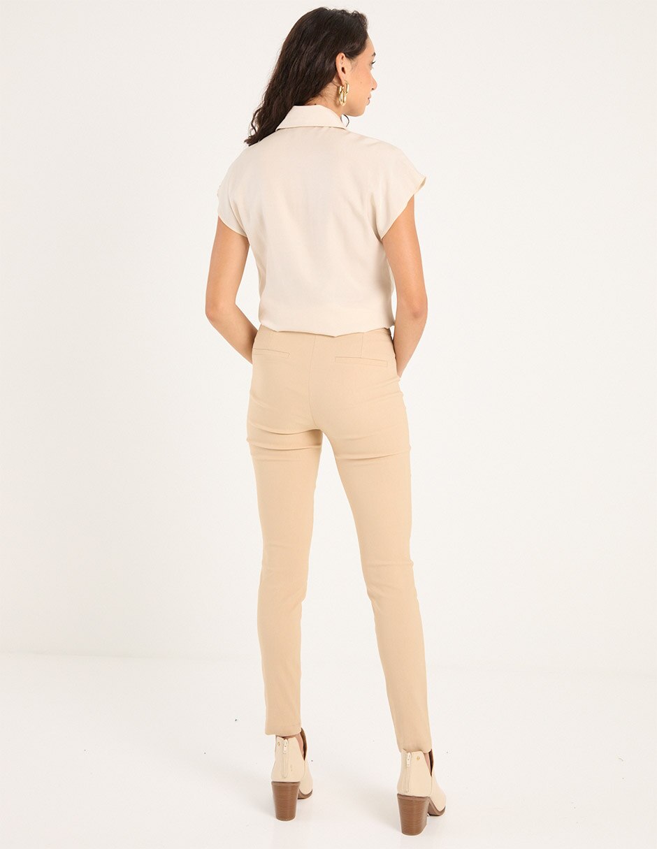 Pantalón de vestir skinny para mujer 4