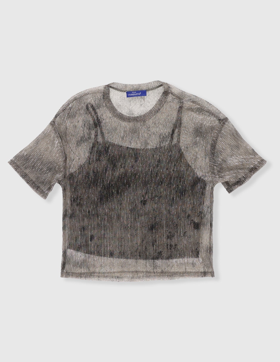Playera manga corta para niña 1