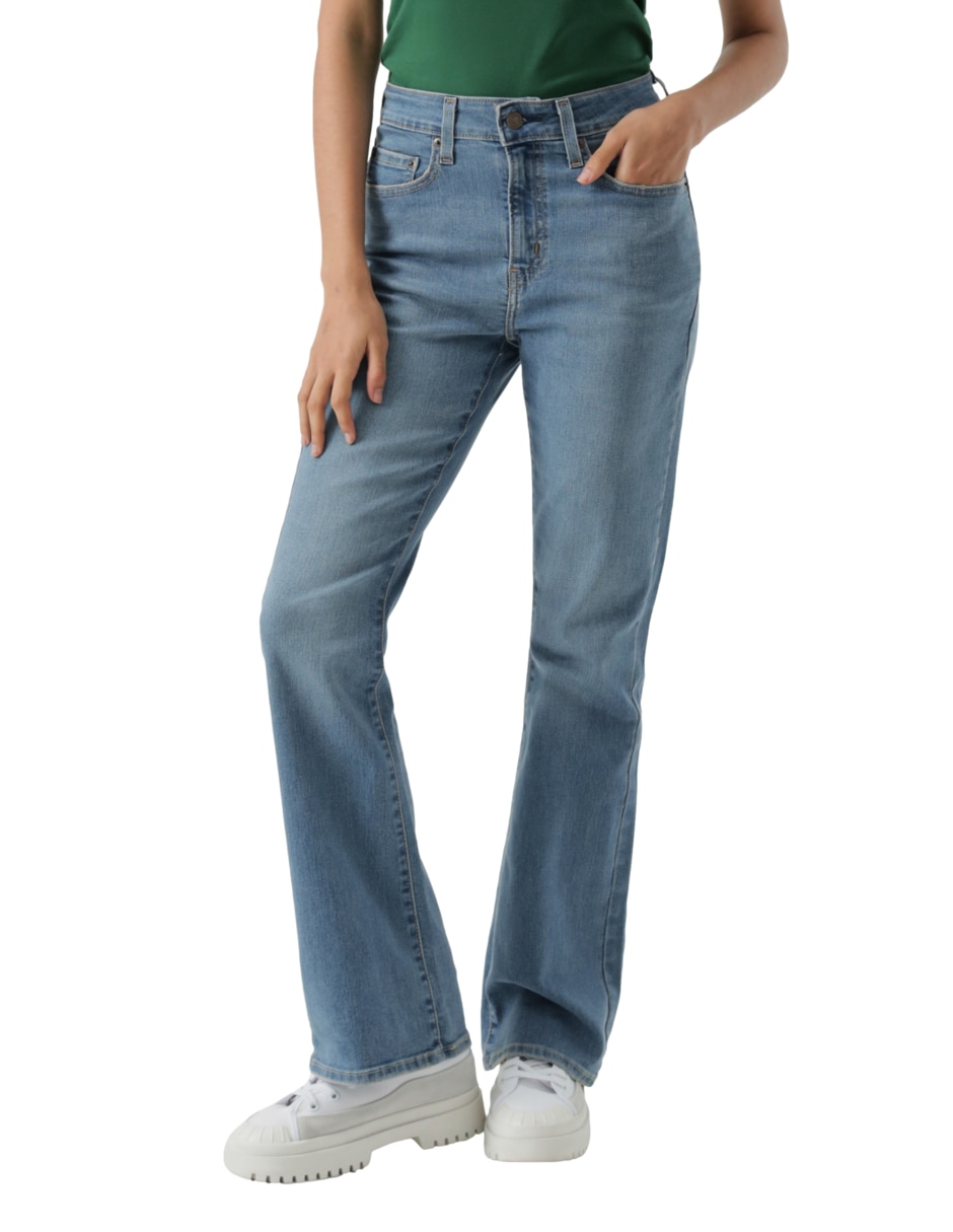 Jeans straight cintura alta Levi´s para mujer