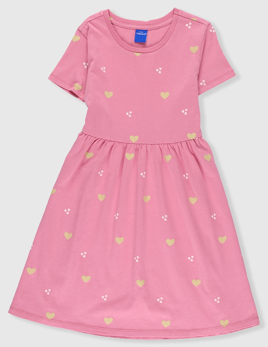 Vestido manga corta para niña Vestido manga corta para niña