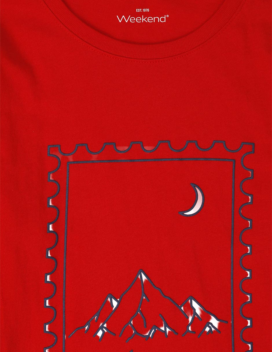 Playera manga larga para niño