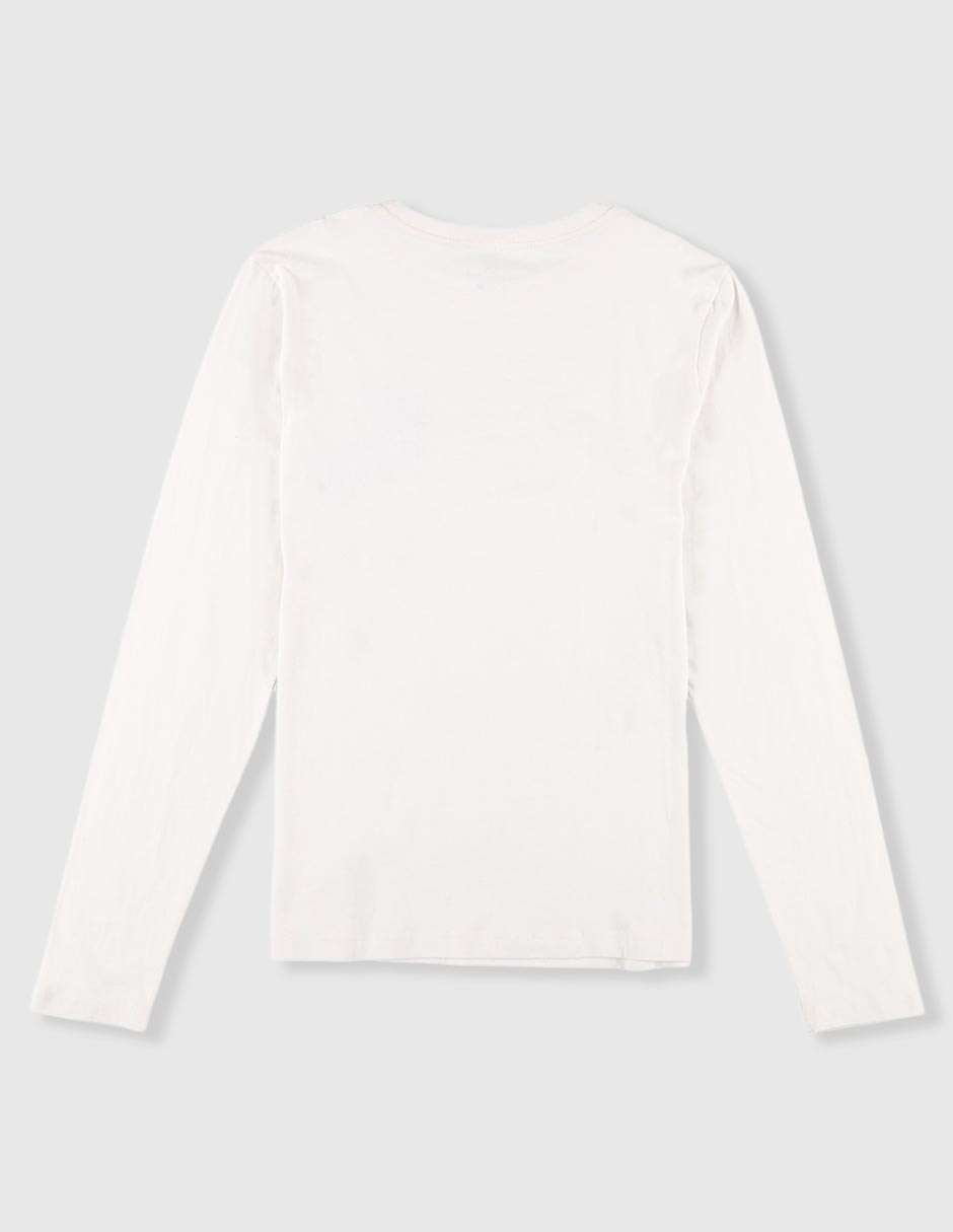 Playera manga larga para niño