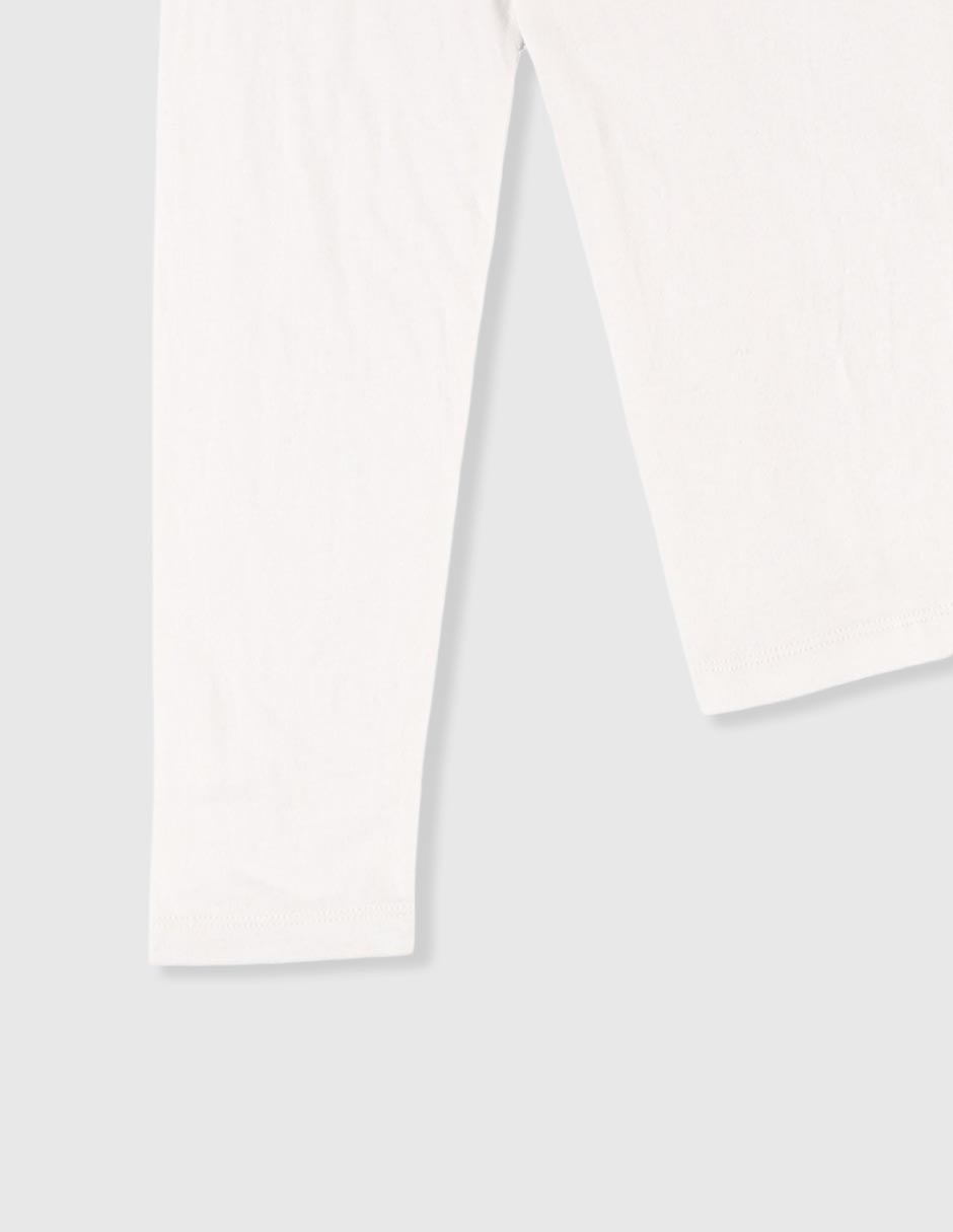 Playera manga larga para niño