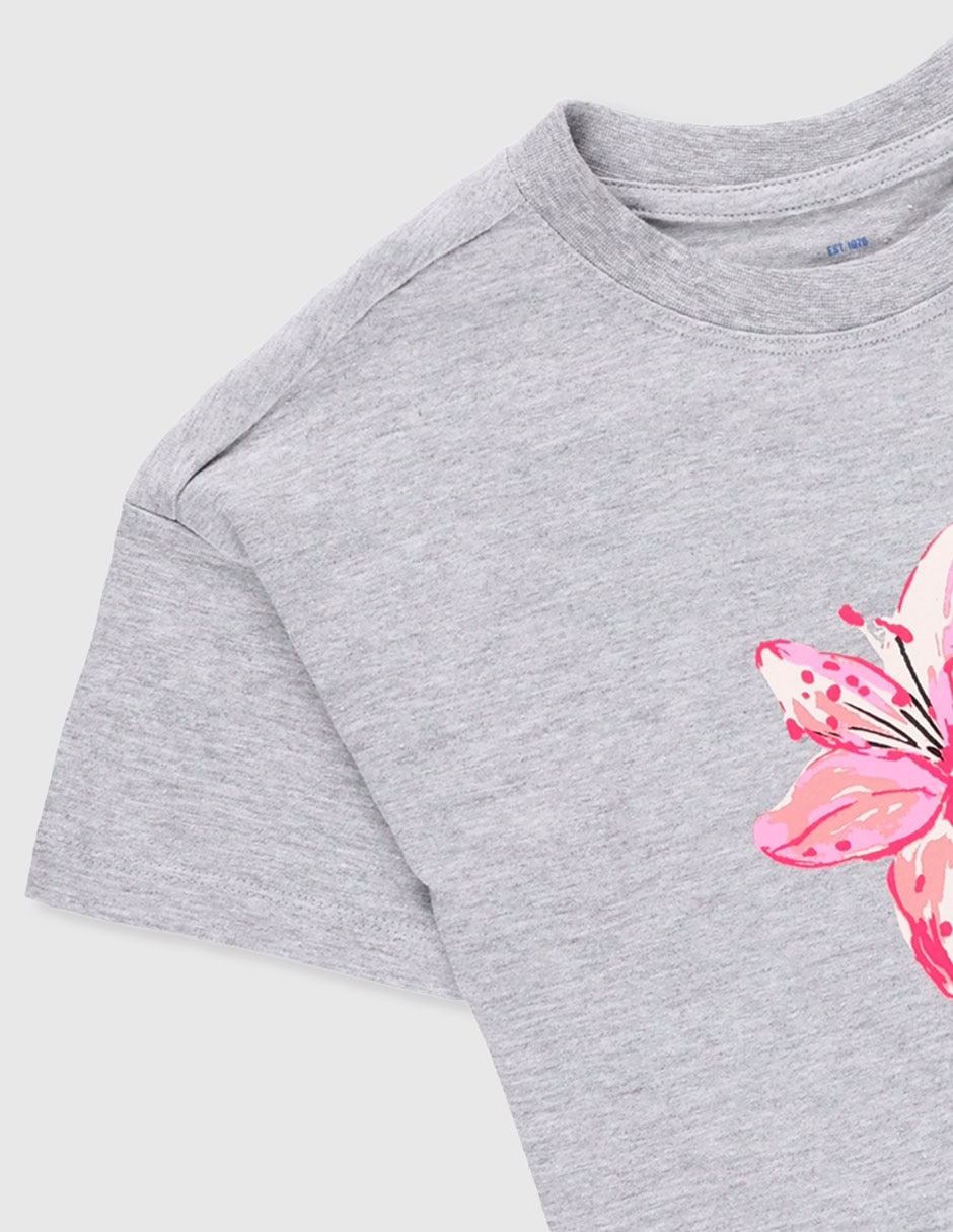 Playera manga corta para niña 3