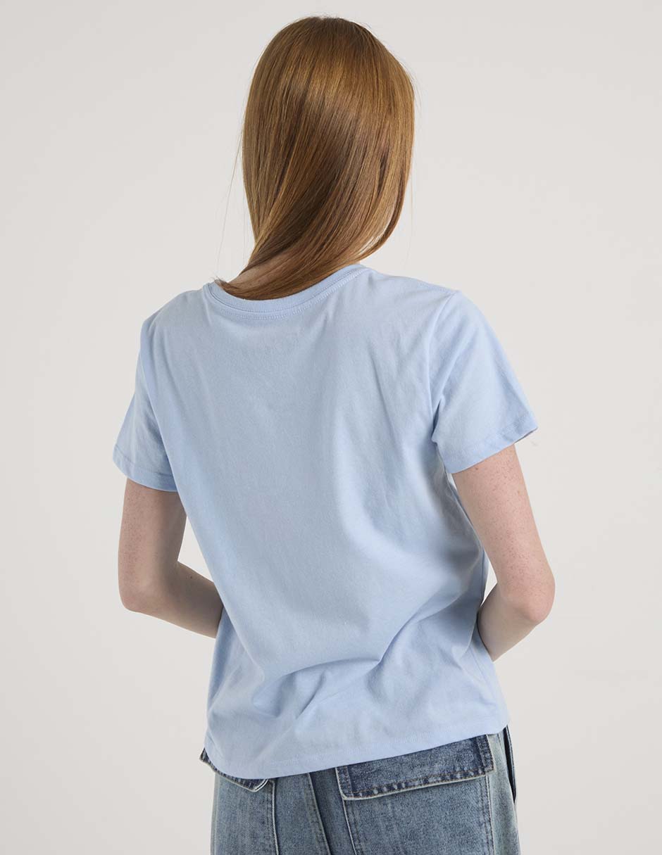 Playera manga corta Disney cuello redondo para mujer