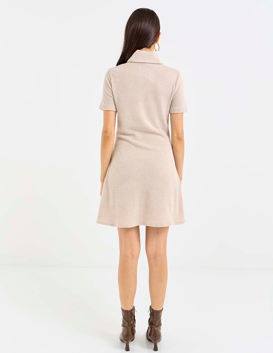 Vestido corto casual para mujer
