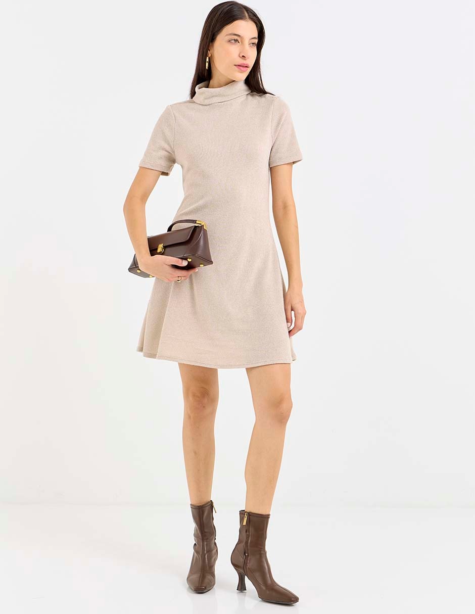 Vestido corto casual para mujer