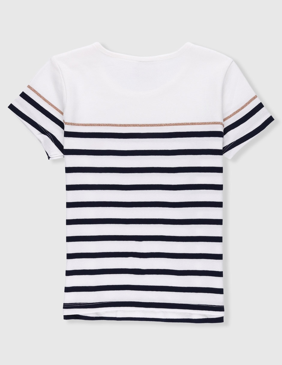 Playera manga corta para bebé niña 3