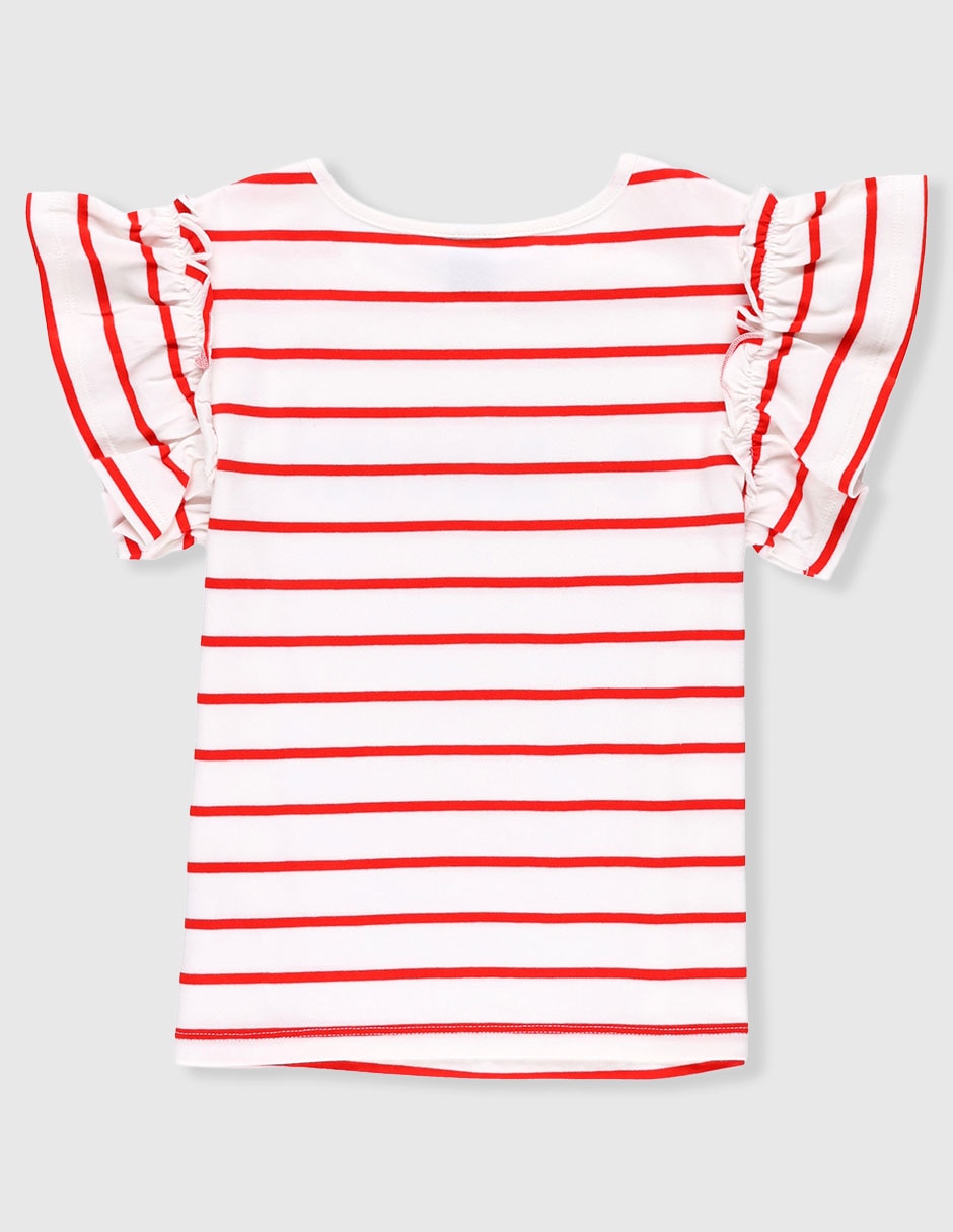 Playera Weekend manga corta para bebé niña