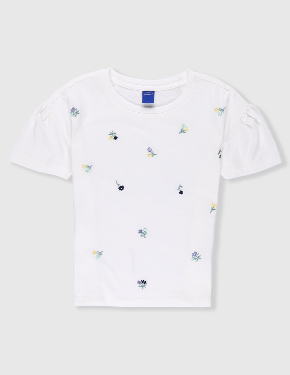 Playera manga corta para niña Playera manga corta para niña
