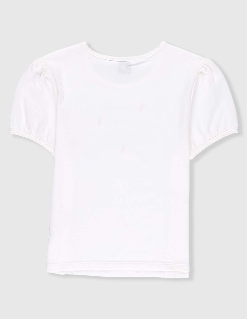 Playera manga corta para niña 2