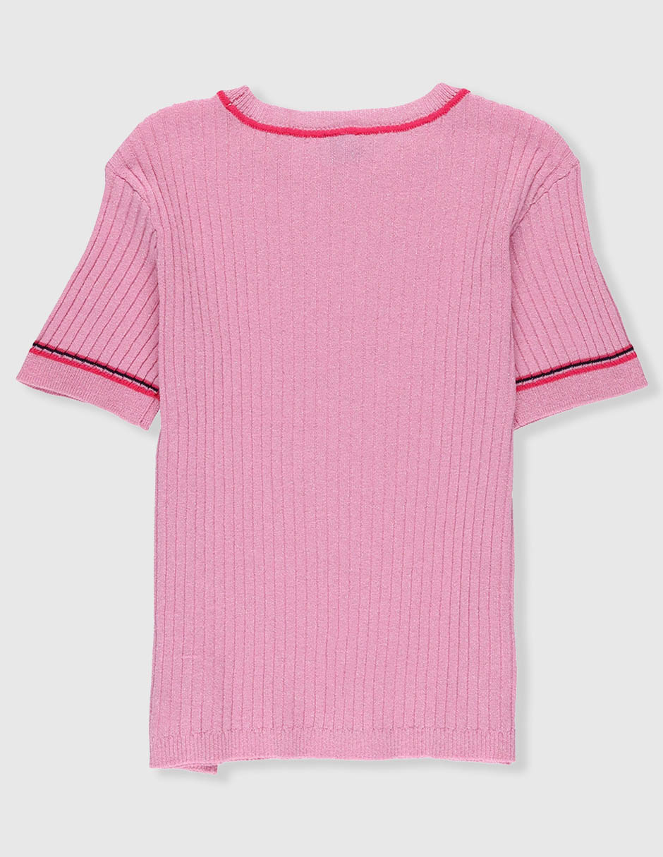 Playera Weekend manga corta para niña