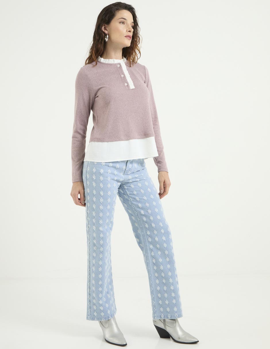 Jeans straight para mujer 3