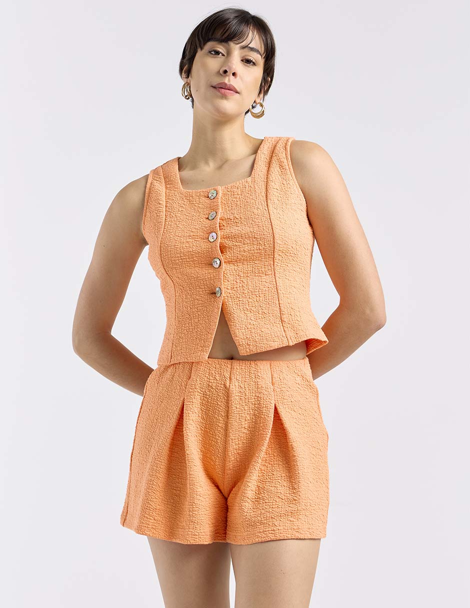 Blusa de tirantes Metropolis para mujer
