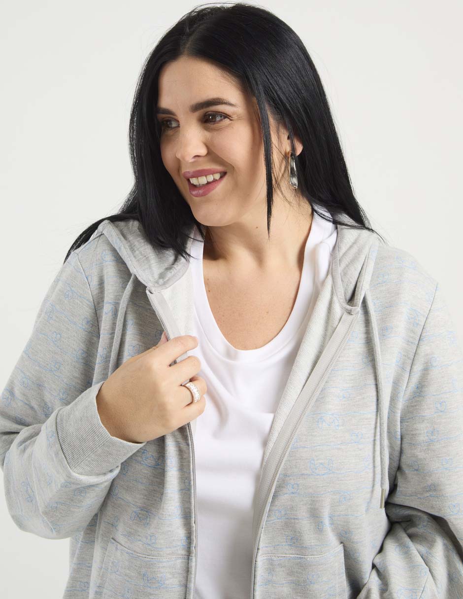Sudadera con capucha Disney Dtr para mujer