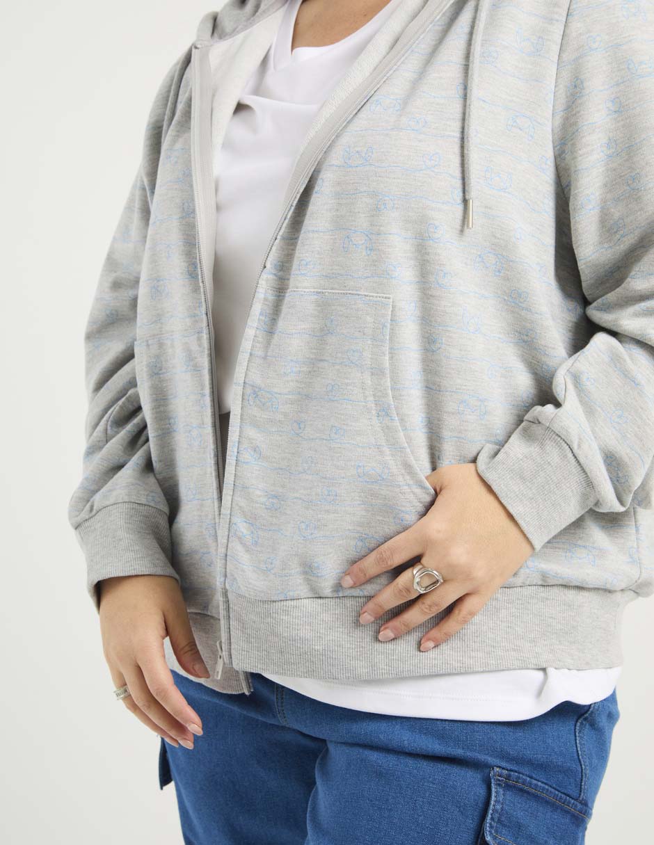 Sudadera con capucha Disney Dtr para mujer