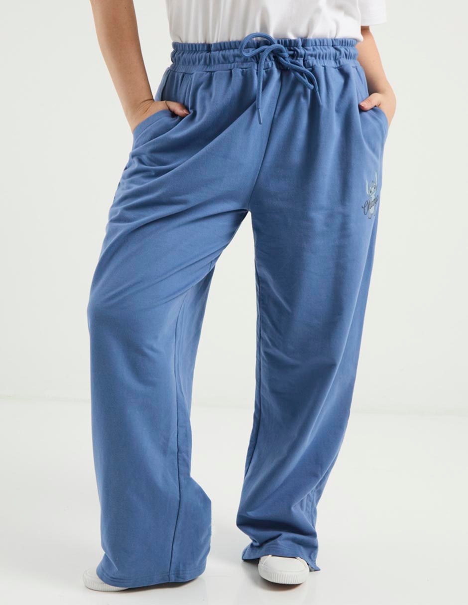 Pants amplio Stitch con agujeta para mujer Pants amplio Stitch con agujeta para mujer