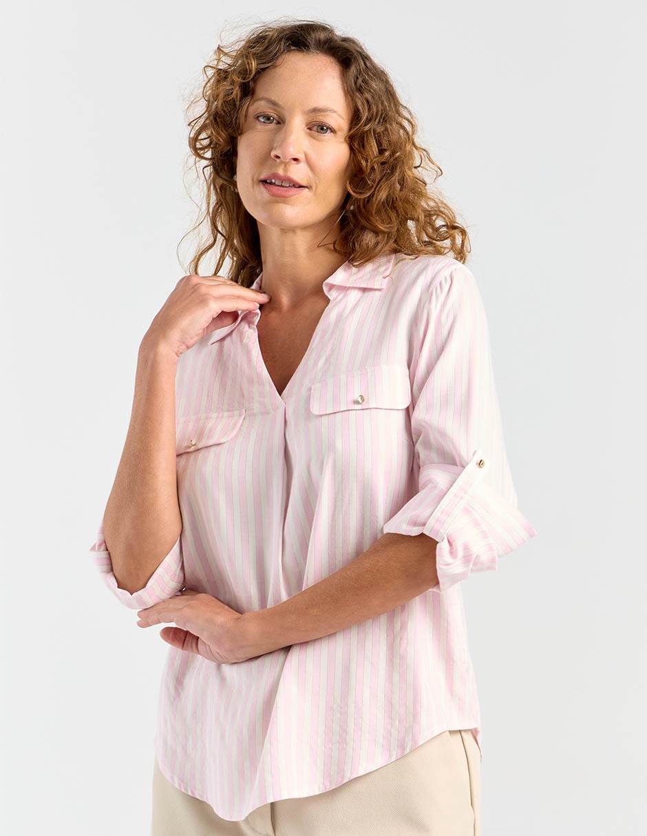 Blusa manga larga para mujer 12