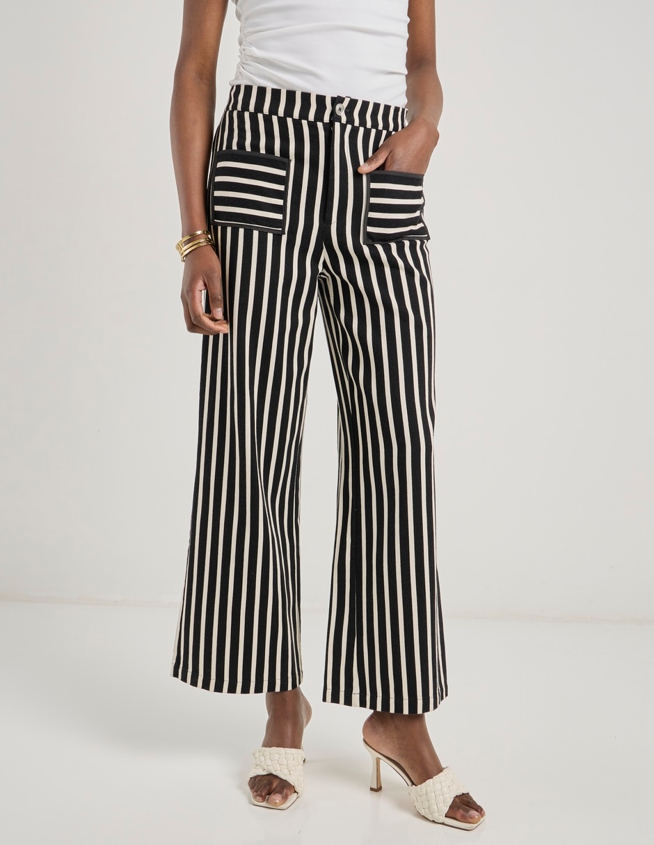 Pantalón wide leg para mujer