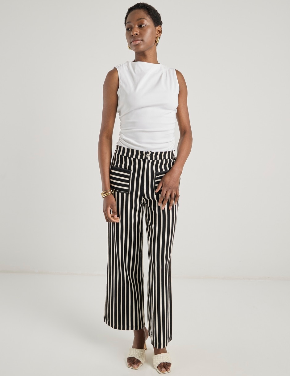 Pantalón wide leg para mujer 5