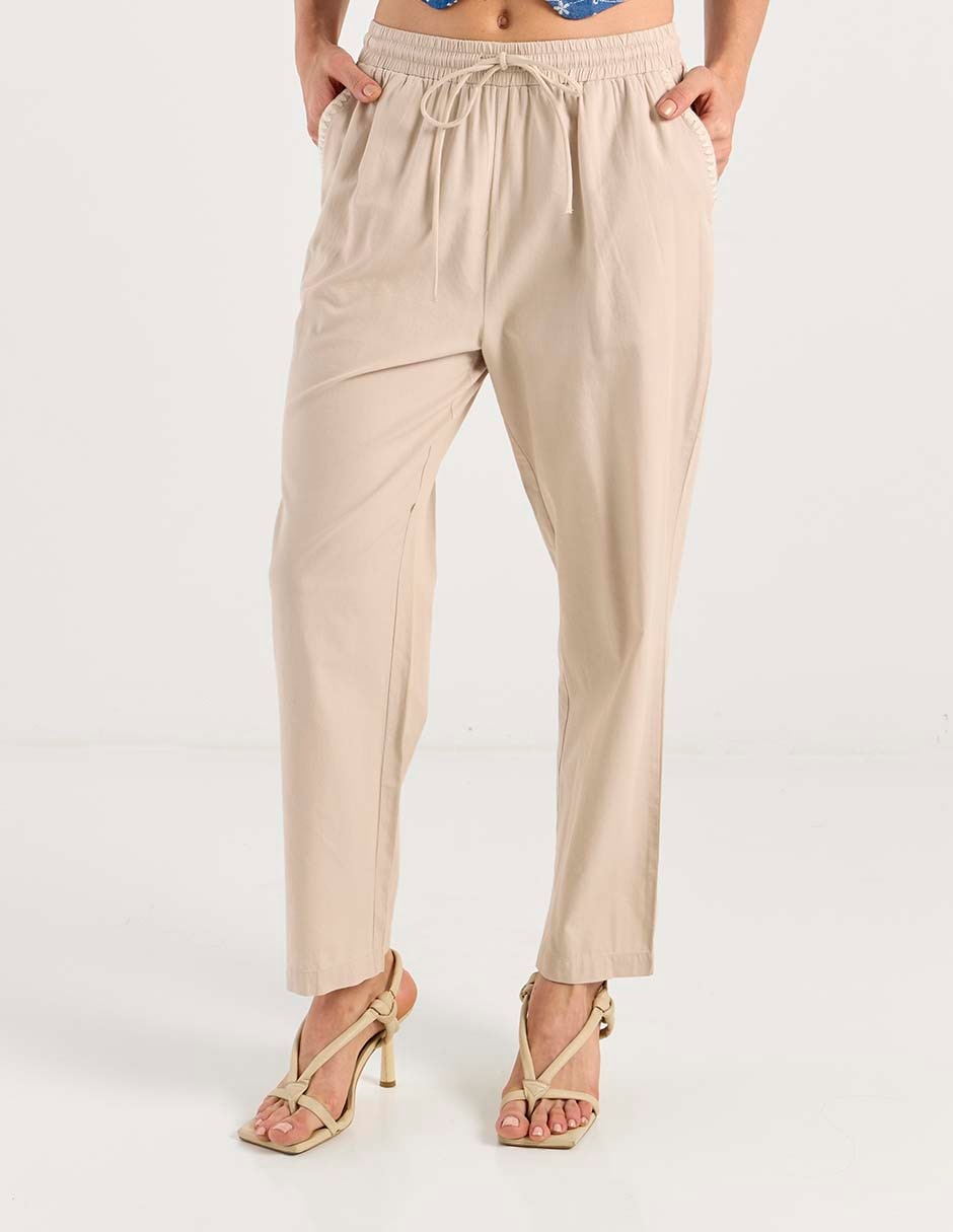 Pantalón easy pant straight para mujer