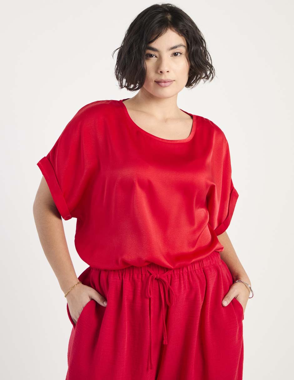 Blusa manga corta para mujer Blusa manga corta para mujer