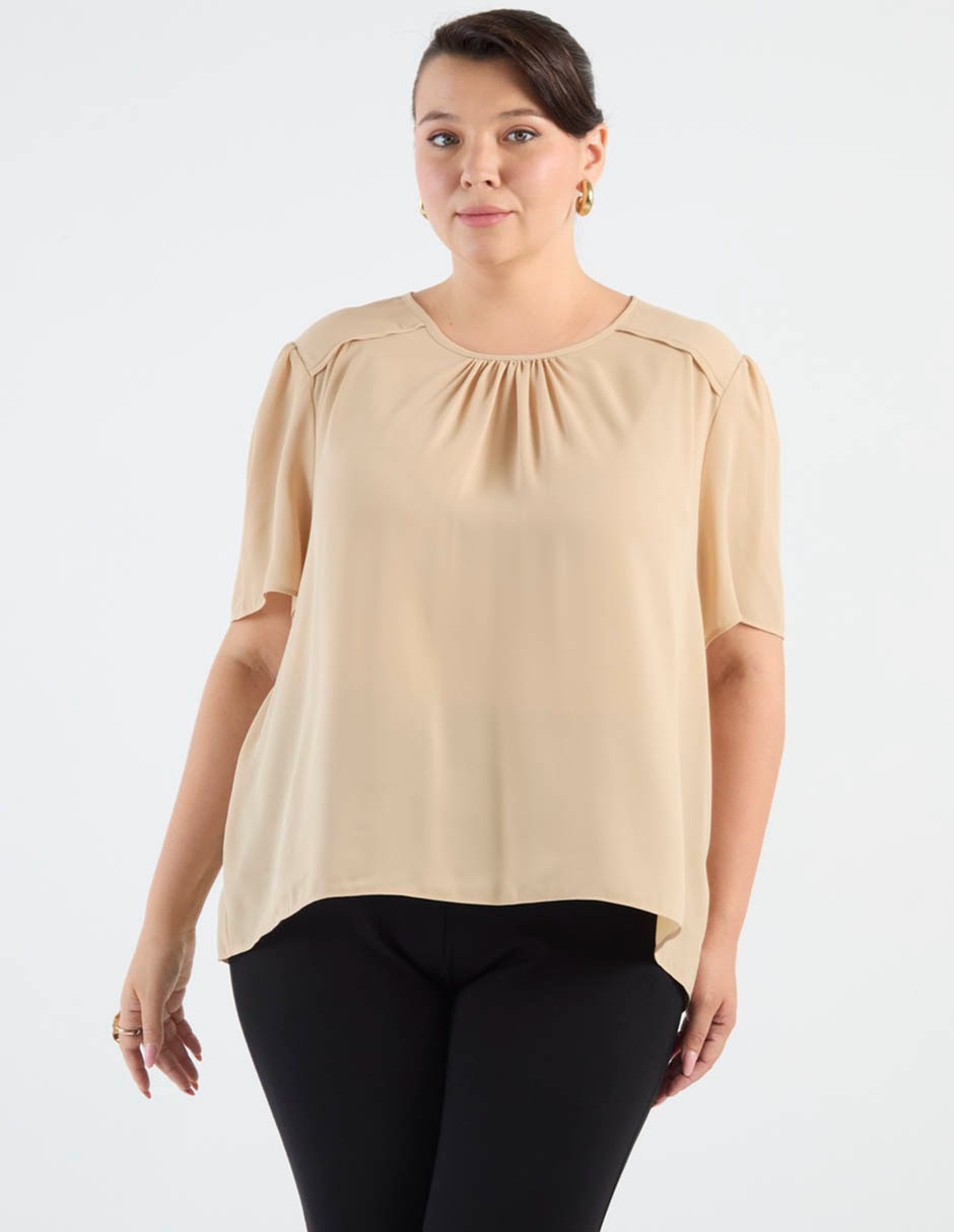 Blusa manga al codo para mujer Blusa manga al codo para mujer