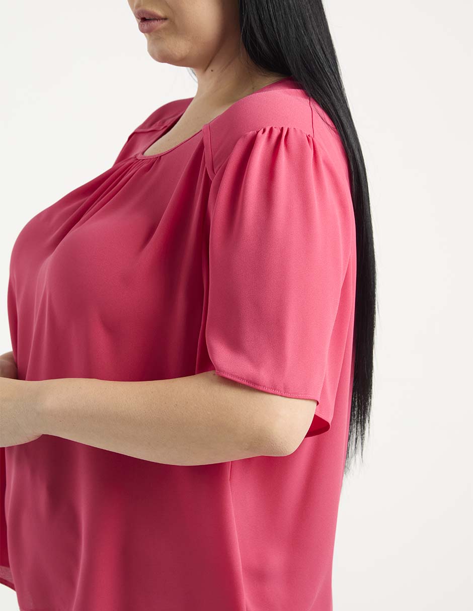 Blusa manga corta para mujer 2