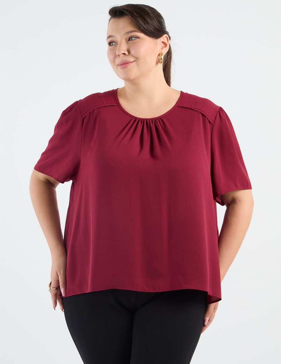 Blusa manga al codo para mujer Blusa manga al codo para mujer
