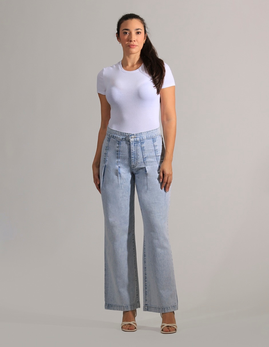 Jeans straight para mujer