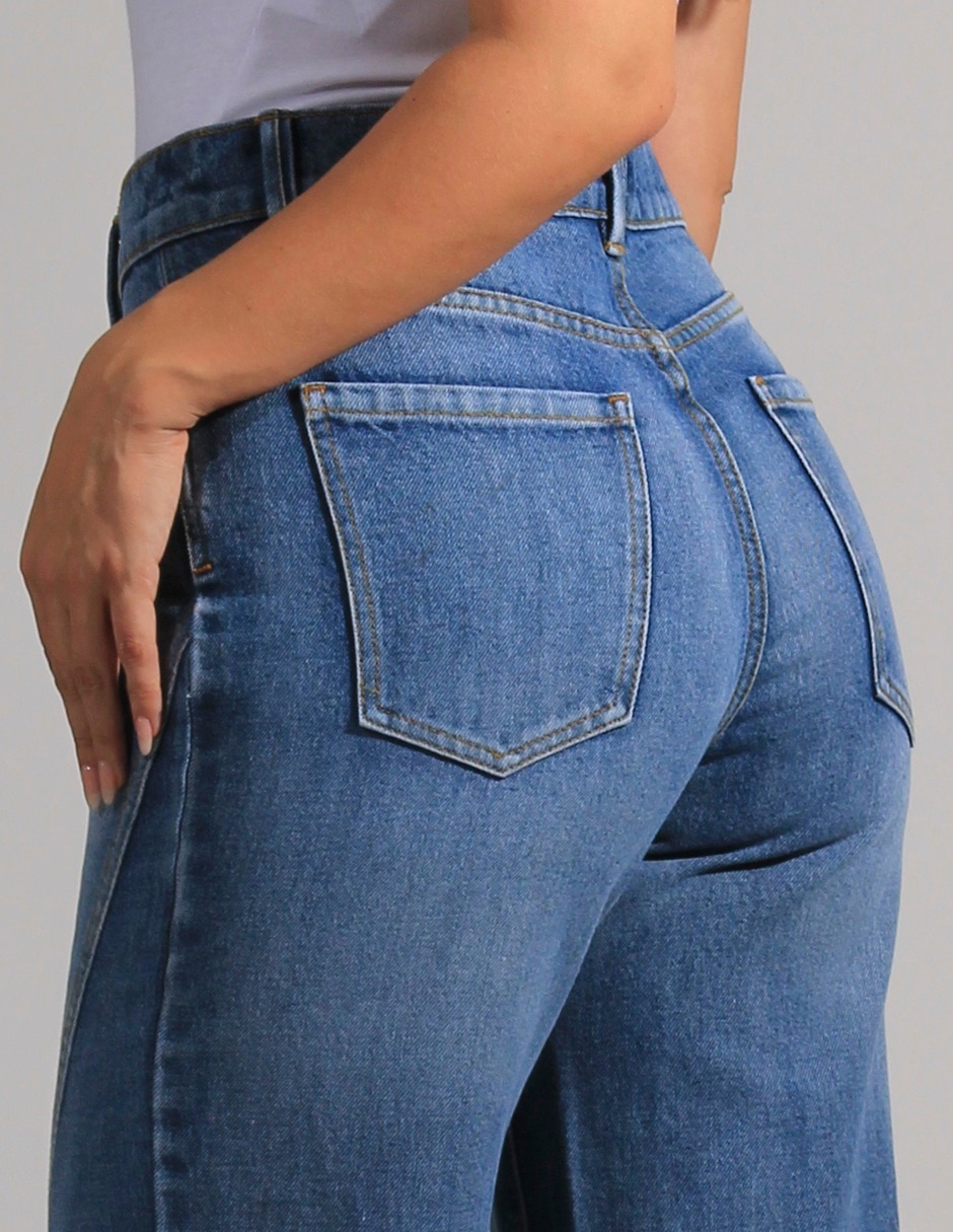 Jeans straight para mujer