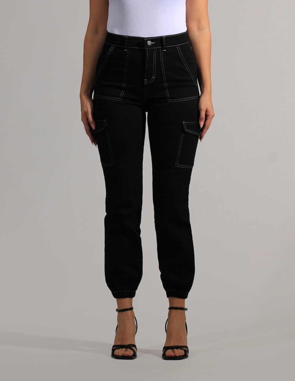 Pantalón jogger relajado para mujer