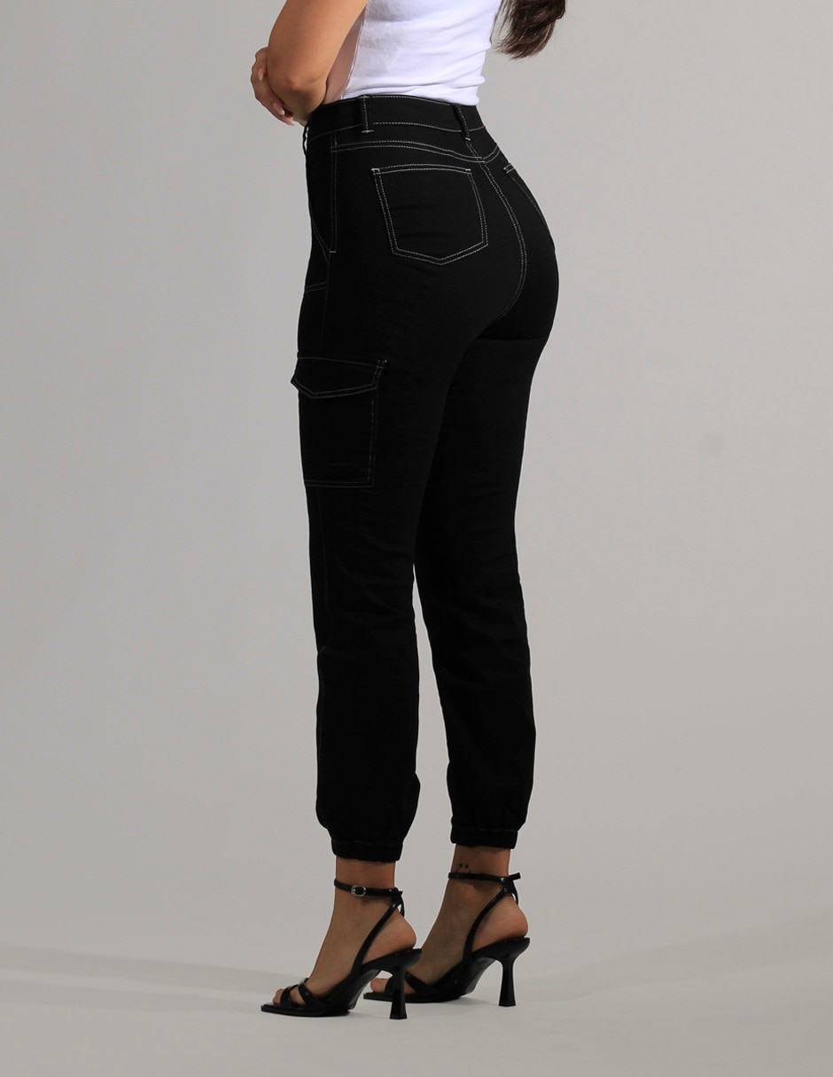Pantalón jogger relajado para mujer 5