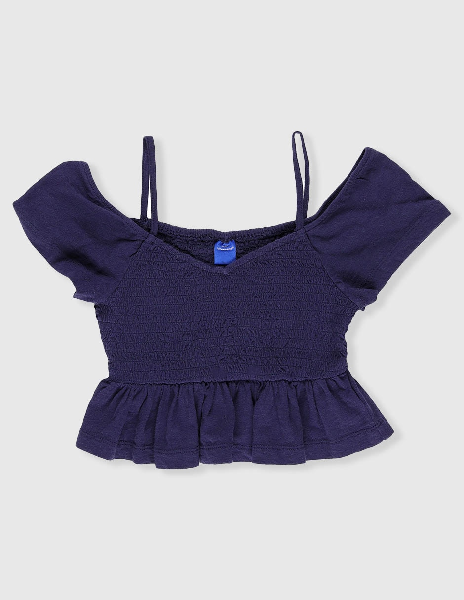 Playera manga corta para niña Playera manga corta para niña