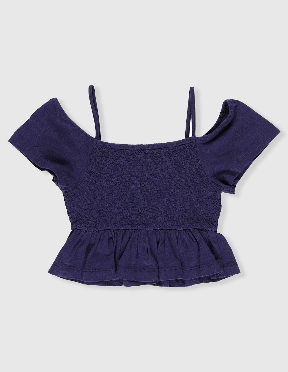 Playera manga corta para niña 4